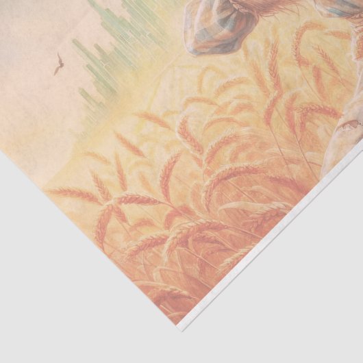 Tovenaar van Oz - Scarecrow Decoupage Paper Tissuepapier (Detail)