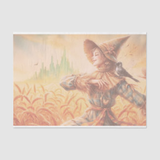 Tovenaar van Oz - Scarecrow Decoupage Paper Tissuepapier