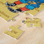 Tovenaar van Oz-Scarecrow Legpuzzel (Zijkant)