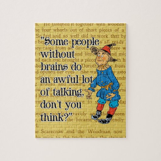 Tovenaar van Oz-Scarecrow Legpuzzel (Verticaal)