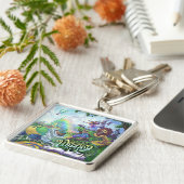 Tovenaar van Oz Sleutelhanger (Zijkant)