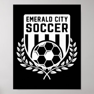 Tovenaar van Oz Smaragd Stad Voetbal Kostuum Poster