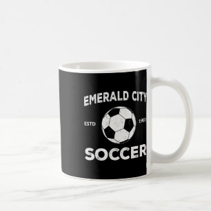 Tovenaar Van Oz Smaragd Stad Voetbal Voetbal Kostu Koffiemok