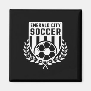 Tovenaar Van Oz Smaragd Stad Voetbal Voetbal Kostu Magneet