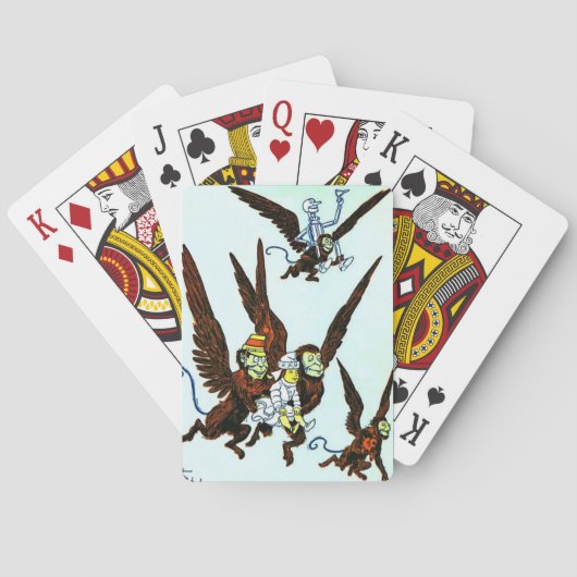 Tovenaar van Oz Speelkaarten (Achterkant)