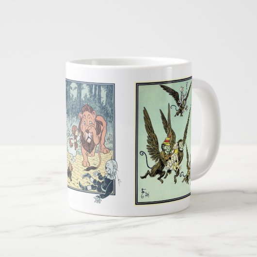  Tovenaar van Oz Sprookjesfiguren Grote Koffiekop (Voorkant rechts)