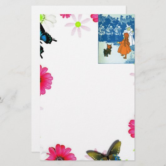 Tovenaar van Oz Stationery Briefpapier (Voorkant / Achterkant)