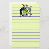 Tovenaar van Oz Stationery Briefpapier (Voorkant / Achterkant)