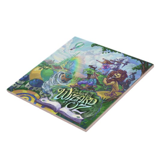 Tovenaar van Oz Tegeltje (Zijkant)