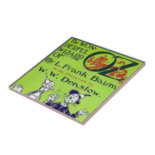 Tovenaar van Oz Tegeltje (Zijkant)