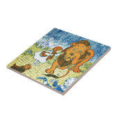 Tovenaar van Oz Tegeltje (Zijkant)