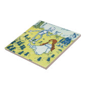 Tovenaar van Oz Tegeltje (Zijkant)