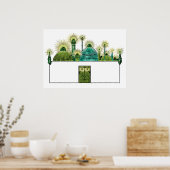 Tovenaar van Oz, The Emerald City Poster (Keuken)