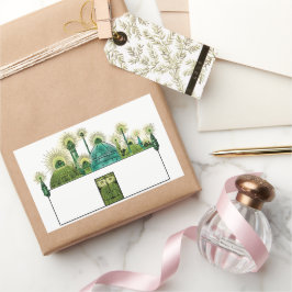  Tovenaar van Oz, The Emerald City Rechthoekige Sticker