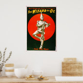 Tovenaar van Oz - Tin Man 1903 Poster (Keuken)