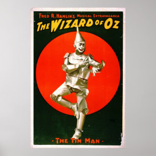Tovenaar van Oz - Tin Man 1903 Poster