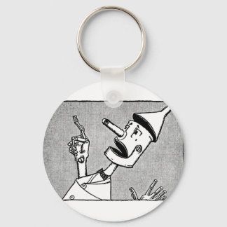 Tovenaar van Oz Tin Woodman Sleutelhanger