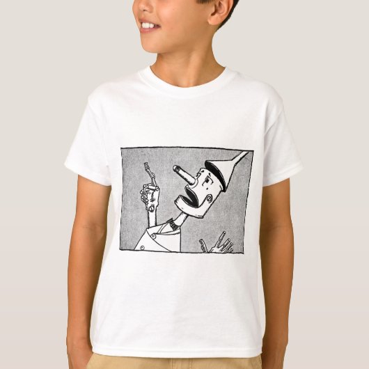 Tovenaar van Oz Tin Woodman T-shirt (Voorkant)