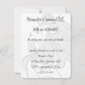 Tovenaar van Oz. Tinman en Lion Birthday Kaart (Achterkant)