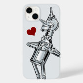 Tovenaar van Oz, Tinman Happy Smile heeft hart Case-Mate iPhone Case (Achterkant)