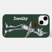  Tovenaar van Oz, Tinman Happy Smile heeft hart Case-Mate iPhone Case (Achterkant (horizontaal))