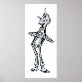 Tovenaar van Oz, Tinman Happy Smile heeft hart Poster (Voorkant)