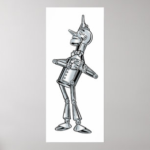 Tovenaar van Oz, Tinman Happy Smile heeft hart Poster