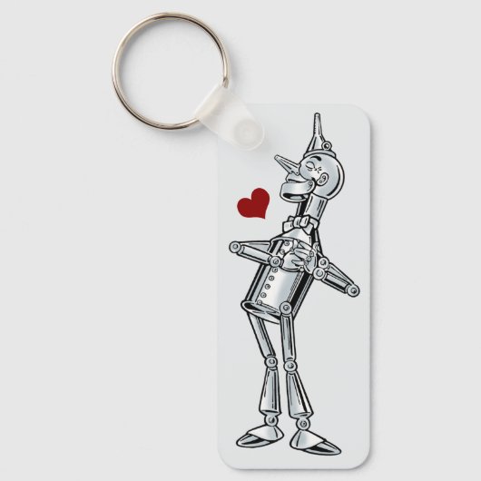  Tovenaar van Oz, Tinman Happy Smile heeft hart Sleutelhanger (Voorkant)