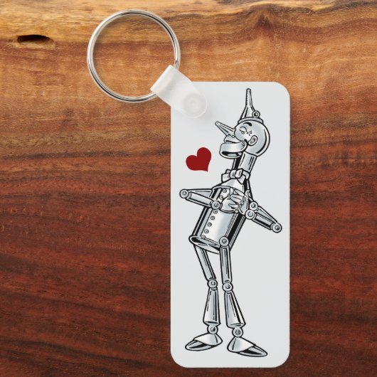  Tovenaar van Oz, Tinman Happy Smile heeft hart Sleutelhanger (Voorkant)