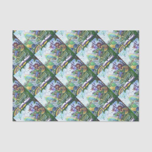 Tovenaar van Oz Tissuepapier (Voorkant)