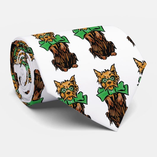 Tovenaar van Oz Toto Dog met Groene Bow Stropdas (Opgerold)