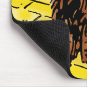  Tovenaar van Oz Toto op de Gele Brick Road Muismat (Hoek)