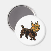  Tovenaar van Oz, Toto the Cute Puppy Dog Magneet (Voorkant / Achterkant)