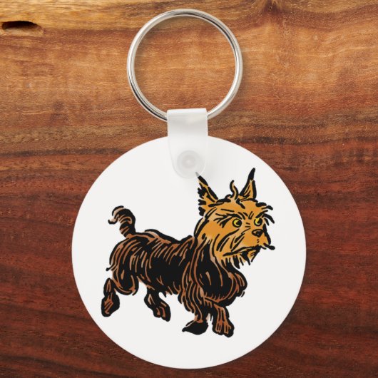  Tovenaar van Oz, Toto the Cute Puppy Dog Sleutelhanger (Voorkant)