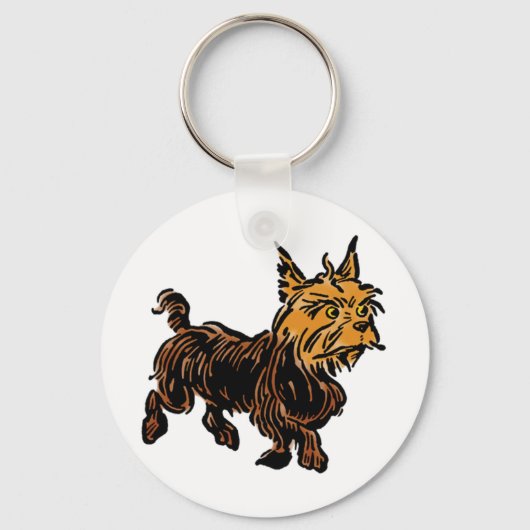 Tovenaar van Oz, Toto the Cute Puppy Dog Sleutelhanger (Achterkant)