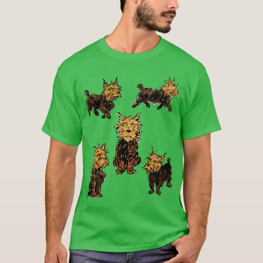 Tovenaar van Oz, Toto the Cute Puppy Dog T-shirt (Voorkant)