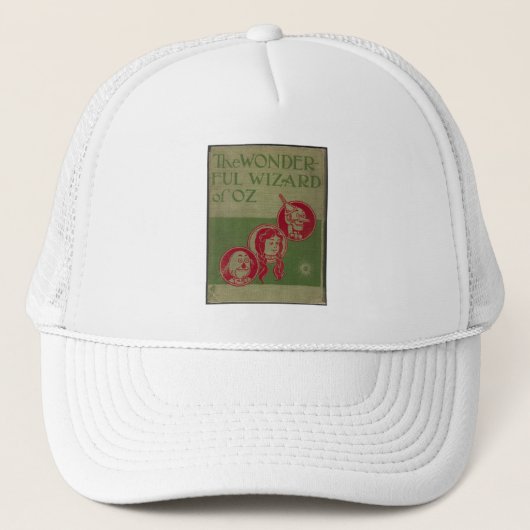 Tovenaar van Oz Trucker Hat Pet (Voorkant)