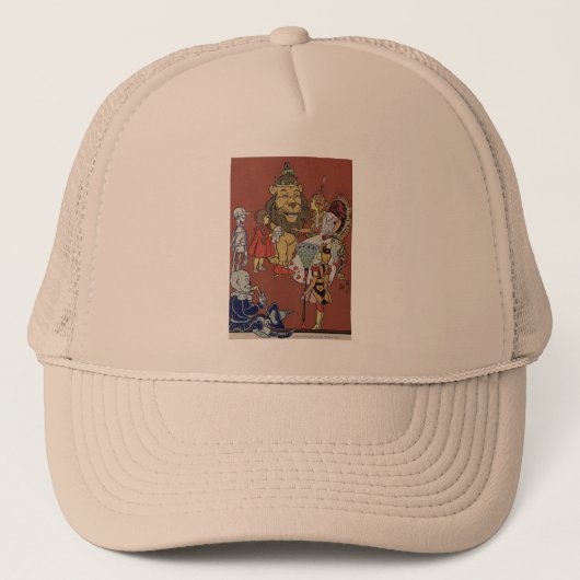 Tovenaar van Oz Trucker Hat Trucker Pet (Voorkant)