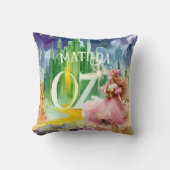Tovenaar van Oz Verjaardag Goede Heks Custom Decor Kussen (Voorkant)