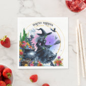 Tovenaar van Oz Verjaardag Wicked Witch Party Deco Servet (Insitu)