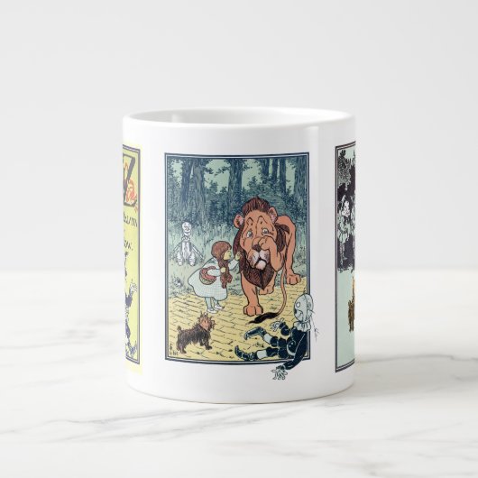  Tovenaar van Oz, Verschillende Karakters van het  Grote Koffiekop (Voorkant)