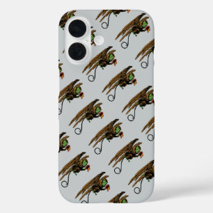 Tovenaar van Oz Vintage, Kwaadaardige Vliegende Ap iPhone 16 Hoesje