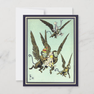 Tovenaar van Oz, vliegende apen met Dorothy