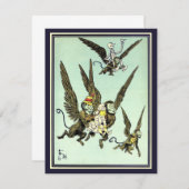  Tovenaar van Oz, vliegende apen met Dorothy (Voorkant / Achterkant)