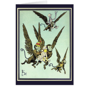 Tovenaar van Oz, vliegende apen met Dorothy