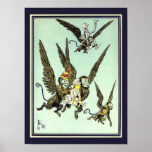  Tovenaar van Oz, vliegende apen met Dorothy