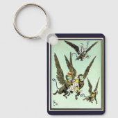  Tovenaar van Oz, vliegende apen met Dorothy Sleutelhanger (Voorkant)