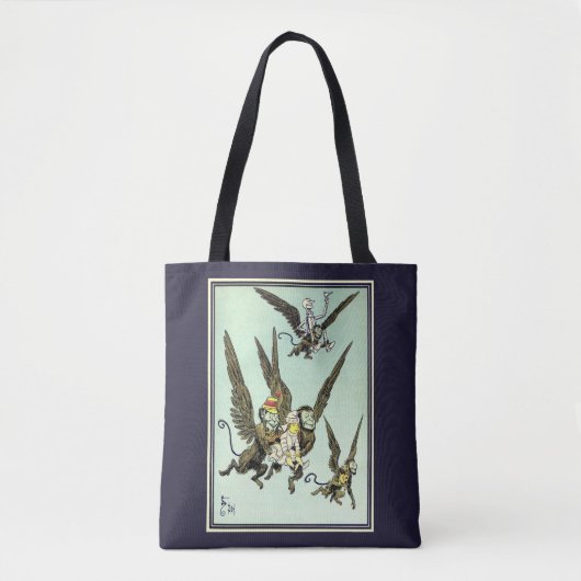  Tovenaar van Oz, vliegende apen met Dorothy Tote Bag (Voorkant)