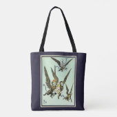  Tovenaar van Oz, vliegende apen met Dorothy Tote Bag (Achterkant)