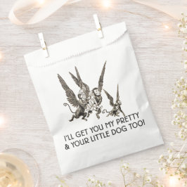 Tovenaar van Oz voor vliegende apen in Halloween Bedankzakje